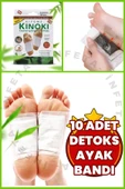 10 Adet %100 Detoks Ayak Bandı - Foot Patch Toksin Atıcı Ayak Detoksu Bantı thumbnail 1