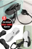 5 Adet Airfryer Kablo Toparlayıcı Sarma Küçük Ev Aletleri İçin Pratik Kablo Sarıcı Yanmaz Yapışkanlı - 2