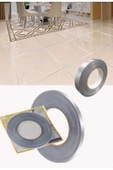 1 ADET Gri Fayans Arası Yapışkanlı Şerit Bant Derz Bandı 1 Cm 50 Metre thumbnail 3