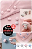 4 Adet Yorgan Düğmesi ve Nevresim Klips Seti Yatak Düzenlemeleriniz için İdeal Çözüm thumbnail 3