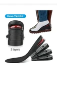 7 Cm Hava Yastıklı Gizli Topuk Uzatıcı Tabanlık Kadın & Erkek Ayakkabı Tabani thumbnail 2