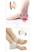 Çift Silikon Topuk Çorabı Kemik Koruyucu Topukluluk Fc-021 thumbnail 2