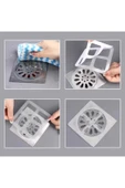 10 Adet Banyo Gider Süzgeci Saç Yakalayıcı Süzgeç Banyo Duş Gider Tıkanık Önleyici Süzgeç thumbnail 3