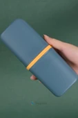 Aksesuar Taşıma Kutusu Seyahat Tipi Organizer Gözlük Diş Fırçası Makyaj Fırçası Saklama Kabı thumbnail 2