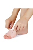 Ayak Parmak Ayırıcı 5 Parmak Makaralı Ayıran Gömlek Silikon Bunyon Hullux Valgus Çift - 2