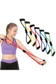 8 Şekil Egzersiz Direnç Lastiği/bandı thumbnail 4