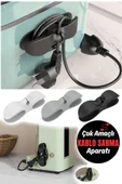 Airfryer Kablo Toparlayıcı Sarma Küçük Ev Aletleri İçin Pratik Kablo Sarıcı Yanmaz Kopmaz Yapışkanlı - 4