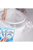 50 Adet  Klozet Örtüsü Klozet Poşeti Klozet Kapak Örtüsü Dispenseri thumbnail 2