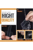 60 Parça Çift Taraflı Nano Bant Montaj Bandı Sabitleyici Yıkanabilir Jel Bant 1cm*4.5 thumbnail 2