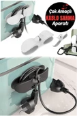 Airfryer Kablo Toparlayıcı Sarma Küçük Ev Aletleri İçin Pratik Kablo Sarıcı Yanmaz Kopmaz Yapışkanlı - 3