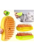 Alışverişkapısı Şarjlı Soğuk Buharlı Kedi Köpek Fırçası Tarağı thumbnail 2