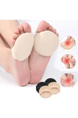 2 Li Kumaş Ayak Parmak Ucu Altı Taban Koruyucu Topuklu Ayakkabı Çorabı Metatarsal Tabanlık - 5