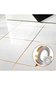 Çok Amaçlı Dekoratif Süsleme Bandı Duvar Kapı Pencere Fayans Banyo 50 Metre Altın Renk thumbnail 6