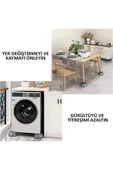 Gri Çamaşır Makinesi Titreşim Engelleyici Stoper 4 Lü Set thumbnail 3