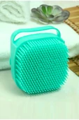 Peeling Etkili Banyo Lifi Kesesi Şampuan Hazneli Banyo Duş Fırçası Banyo Kesesi Sırt Kesesi - 1