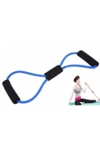 Pilates Direnç Lastiği Jimnastik Egzersiz Bandı Yoga Lastiği thumbnail 1