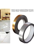 Çok Amaçlı Dekoratif Süsleme Bandı Duvar Kapı Pencere Fayans Banyo 50 Metre Altın Renk thumbnail 2
