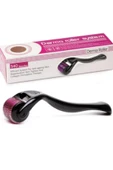 DERMANEW Cilt Leke Yüz Yenileme - dermaroller - tarak - saç masaj 540 İğneli Titanyum Roller (1 mm ) - 4