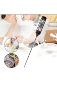 Daldırma Tipli Süt Mama Yoğurt Çorba Mayalama Dijital Mutfak Gıda Yemek Termometresi - 1