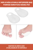 Özel Üretim Kemik Bunyon Ayak Baş Parmak Makarasız Ortopedik Halluks Valgus Silikon Koruyucu 1 Çift thumbnail 1