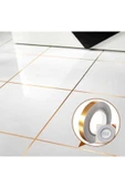 Duvar Dekor 1 Cm 50 Metre Altın Sarısı Fayans Arası Şerit Bant Dekoratif Dekor Bant thumbnail 6