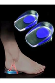 Gizli Taban Topuk Dikeni Yastığı Boy Uzatıcı Silikon Tabanlık Mavi thumbnail 4