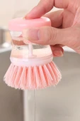 Deterjan Hazneli Bulaşık Yıkama Fırçası – Bulaşık Süngeri Ve Fırçası thumbnail 1