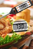 Dijital Gıda Termometresi Et Süt Mama Pasta Sıcaklık Ölçer Yoğurt Mayalamak İçin Yemek Termometre thumbnail 4