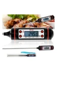 Dijital Gıda Termometresi Et Süt Mama Pasta Sıcaklık Ölçer Yoğurt Mayalamak İçin Yemek Termometre thumbnail 2