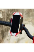 LASTİK DESTEKLİ STANDLI BİSİKLET TELEFON TUTUCU thumbnail 4