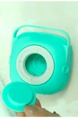 Peeling Etkili Banyo Lifi Kesesi Şampuan Hazneli Banyo Duş Fırçası Banyo Kesesi Sırt Kesesi - 2