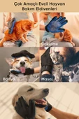 Kedi Ve Köpekler Için Tüy Toplama Eldiveni thumbnail 6