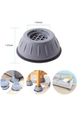 Gri Çamaşır Makinesi Titreşim Engelleyici Stoper 4 Lü Set - 5