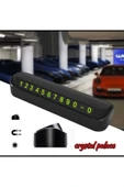Fosforlu Açılır Kapanabilir Numaratör Ön Torpido Üstü Telefon Numarası Göstergesi Araba thumbnail 4
