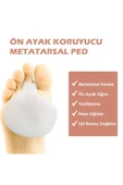 MG05 - Silikon Metatars Desteği | Yumuşak, Darbe Emici, Ayak Ön Bölgesi Için Koruyucu Ped thumbnail 1