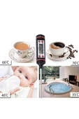 Dijital Gıda Termometresi Süt Yemek Sıcaklık Ölçer Pişirme Derecesi - 4