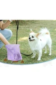 Evcil Hayvan Pati Desenli Kedi Köpek Kaka Poşeti Torbası 4'lü Set 60 Adet thumbnail 5