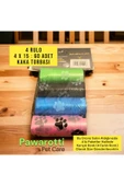 Köpek Kaka Torbası 4 Rulo(60 Adet Torba), Kedi Dışkı Poşeti, Evcil Hayvan Temizlik Poşeti thumbnail 2