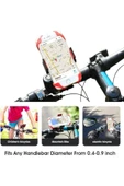 LASTİK DESTEKLİ STANDLI BİSİKLET TELEFON TUTUCU thumbnail 2