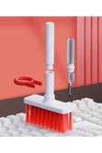 Home Yumuşak Klavye Fırçası, Kulaklık Temizleyici 5'i 1 arada Çok İşlevli Elektronik Cihaz T thumbnail 1
