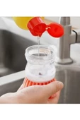 Deterjan Hazneli Banyo Mutfak Lavabo Ve Bulaşık Yıkama Fırçası thumbnail 5