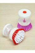 Deterjan Hazneli Banyo Mutfak Lavabo Ve Bulaşık Yıkama Fırçası thumbnail 1