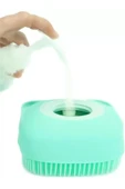 Şampuan Hazneli Silikon Banyo Lifi Peeling Etkili Masaj Fırçası Derinlemesine Temizlik Ve - 5