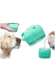Şampuan Hazneli Kedi Köpek Yıkama Kesesi, Masaj Yapan Hayvan Yıkama Fırçası thumbnail 4