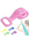 Silikon Sırt Kesesi 60cm Sırt Keseleme Fırçası Banyo Duş Lifi thumbnail 2