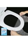 Tek Kullanımlık Klozet Kapağı Pedi Koruyucusu Hijyenik Tek Kullanımlık Klozet Kapağı Poşeti 50 Adet thumbnail 1