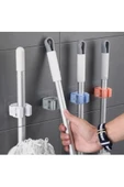 Yapışkanlı Pratik Mop Tutucu 1 Adet Gri thumbnail 1