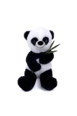 Peluş Bambulu Panda Sevimli Dekoratif Hediyelik Uyku ve Oyun Arkadaşı - 3