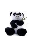 Peluş Bambulu Panda Sevimli Dekoratif Hediyelik Uyku ve Oyun Arkadaşı - 2