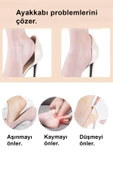Topuk Vurma Önleyici 1 Çift Yapışkanlı Topuk Yastığı Ayakkabı Pedi Topuk Ucu Koruyucu Tabanlık Ayak thumbnail 5
